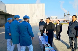 春節(jié)送溫暖，慰問暖人心丨集團(tuán)黨委書記、董事長慰問春節(jié)期間堅(jiān)守崗位的一線職工